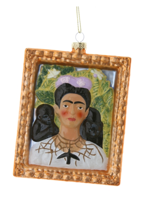 Frida Kahlo "self-portrait" Ornament