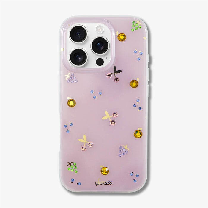 Fruit Gems iPhone Case - Champagne