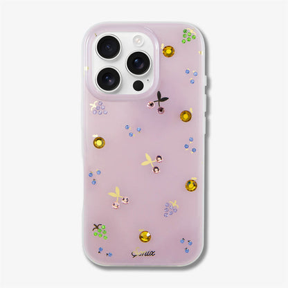 Fruit Gems iPhone Case - Champagne