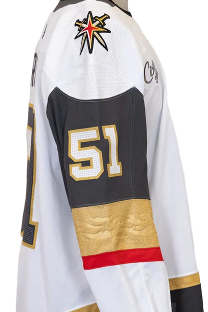 Game-Issued: #51 Byron Froese White Circa Set Jersey 2022/23 Season-14965 - Vegas Team Store