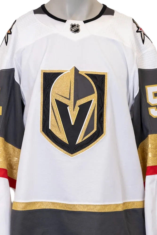 Game-Issued: #54 Jermaine Loewen White Set 1 Jersey 2019/20 Season-4810 - Vegas Team Store