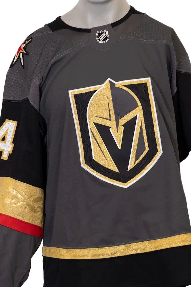 Game-Issued: #74 Braylon Shmyr Gray Set 1 Jersey 2019/20 Season-4777 - Vegas Team Store