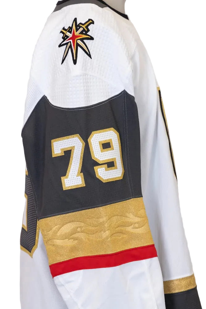 Game-Issued: #79 Colt Conrad White Set 1 Jersey 2022/23 Season-16985 - Vegas Team Store
