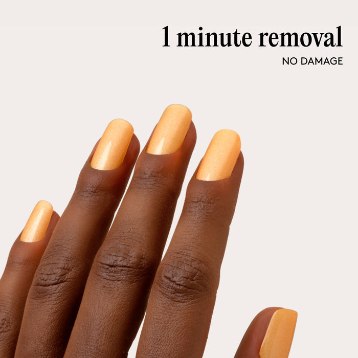 Gel Nail Wraps - French Marigold