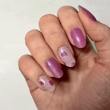 Gel Nail Wraps - In a Heartbeat