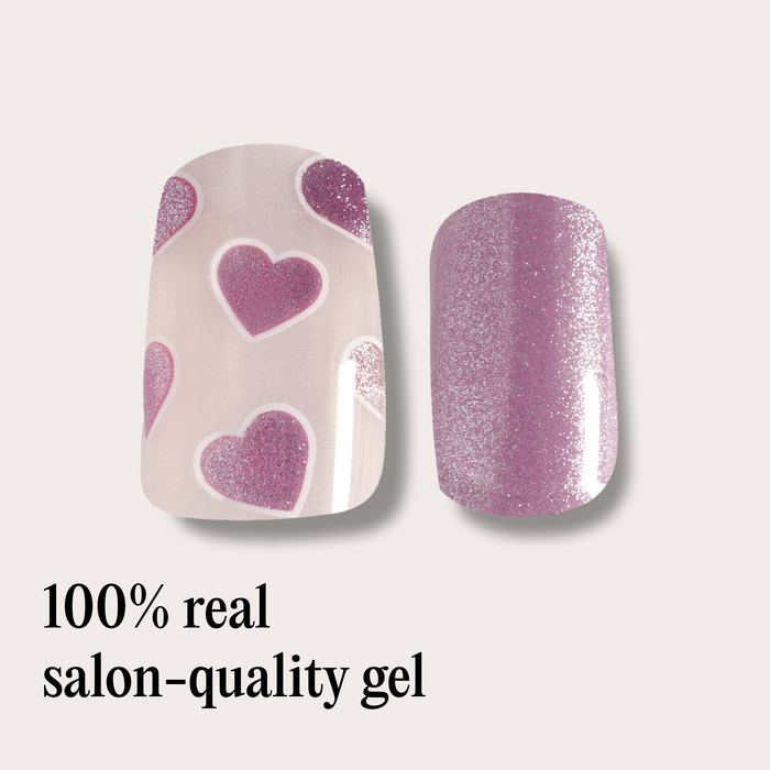 Gel Nail Wraps - In a Heartbeat