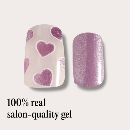 Gel Nail Wraps - In a Heartbeat