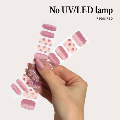 Gel Nail Wraps - In a Heartbeat