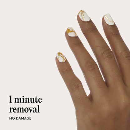 Gel Nail Wraps - Marbellous