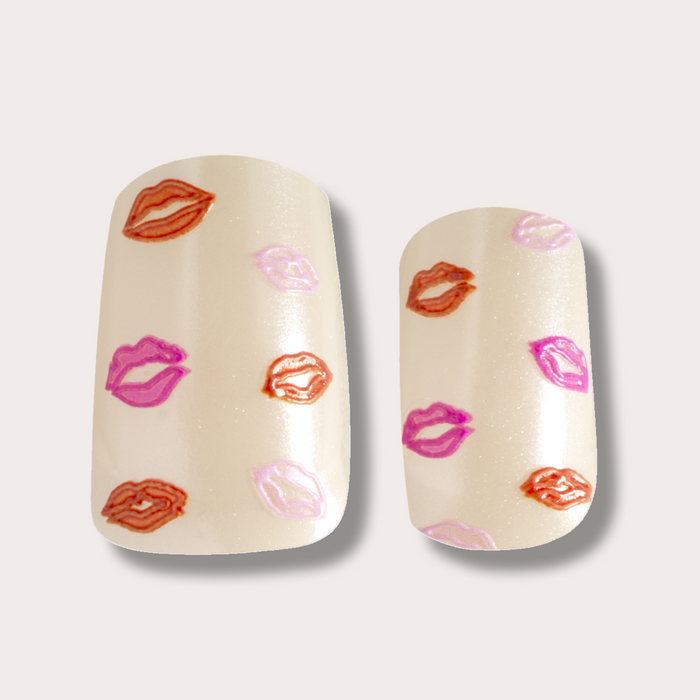 Gel Nail Wraps - Pucker Up