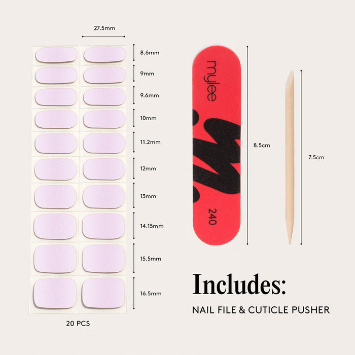 Gel Nail Wraps - Sea shell