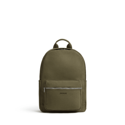 Moss Scaled | Front view of Gesso Backpack in Moss