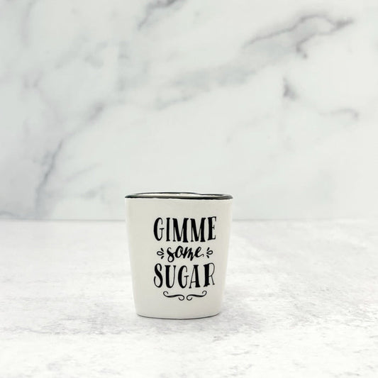 Gimmie Some Sugar Heart Shaped Shot Glass