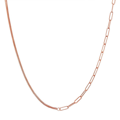 Glieder-/Venezianer-Kette roségold