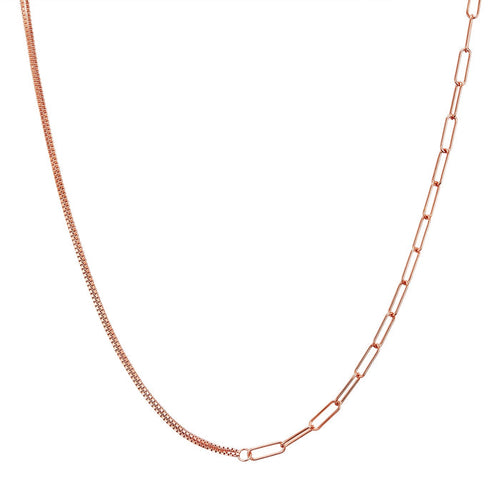 Glieder-/Venezianer-Kette roségold