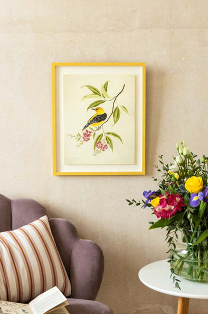 Golden Oriole Embellished Art Print - Diane Hill
