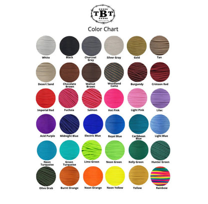 CUSTOM COLOR, horse tack set,  (fringe breast collar, wither strap, reins, and bridle) - Tiffanys Braided Tack LLC