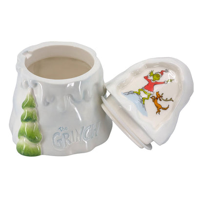 Grinch Mt Crumpit Cookie Jar