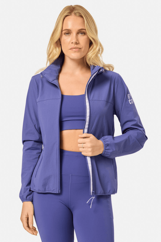 Gym+Coffee Celero Jacket - Violet Smoke - Dotique - Gym+Coffee