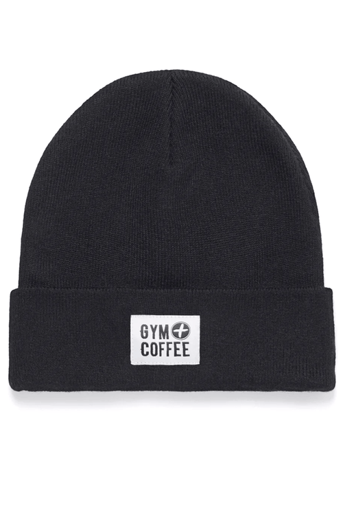 Gym+Coffee Knit Beanie - Black - Dotique - Gym+Coffee