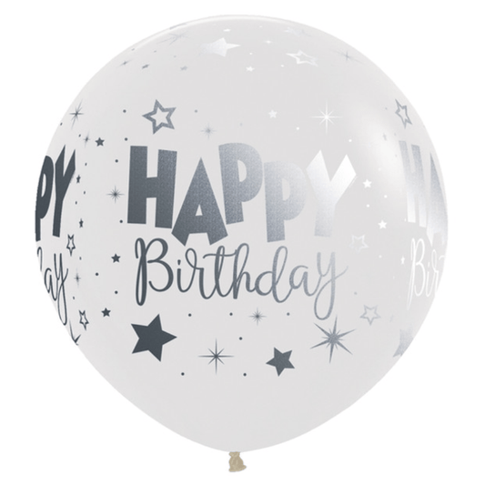 Havin' a Party Party Happy Birthday Jr Jumbo Balloon