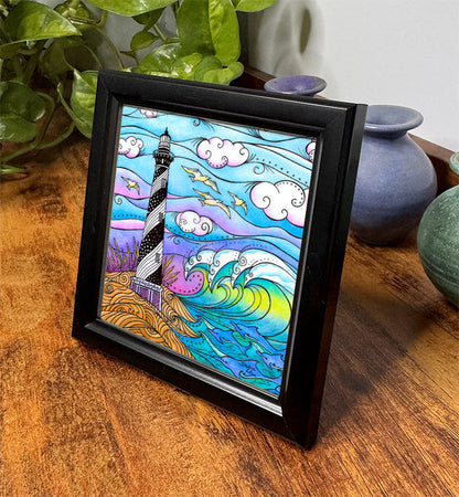 Hatteras Waves Framed Art