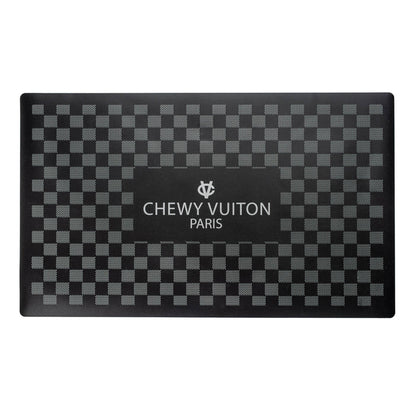 Haute Diggity Dog Black Checker Chewy Vuiton Placemat