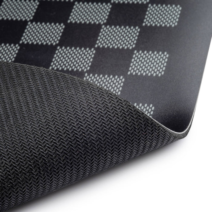 Haute Diggity Dog Black Checker Chewy Vuiton Placemat