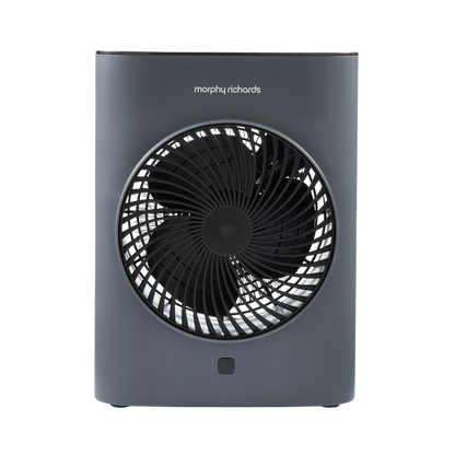 HeatFlux 2kw Upright Fan Heater with Remote Control - Grey