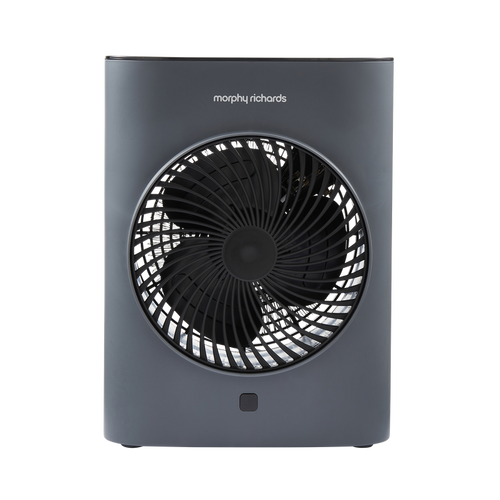 HeatFlux 2kw Upright Fan Heater with Remote Control - Grey