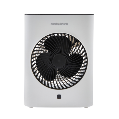 HeatFlux 2kw Upright Fan Heater with Remote Control - White