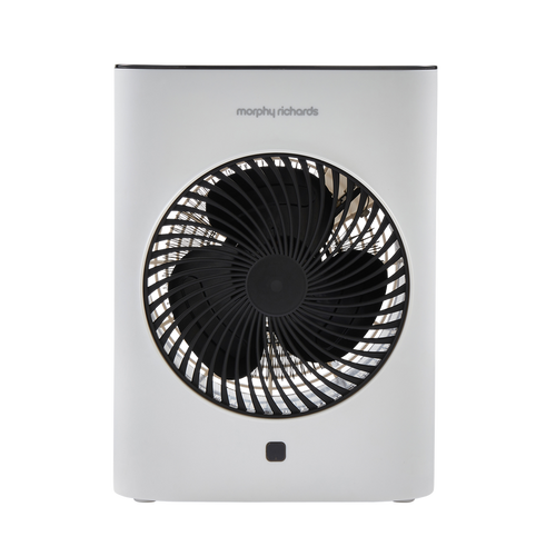 HeatFlux 2kw Upright Fan Heater with Remote Control - White