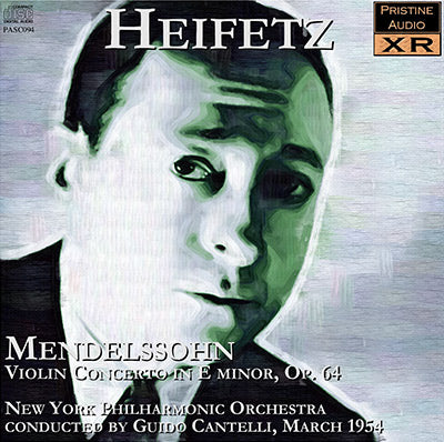 HEIFETZ, CANTELLI Mendelssohn: Violin Concerto (1954) - PASC094 - CD