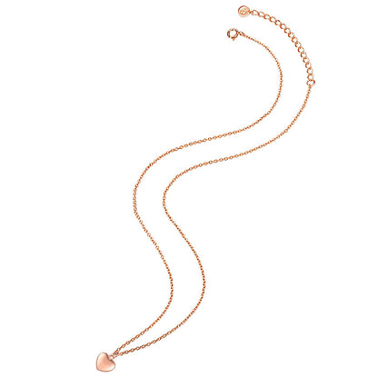 Herz Kette roségold