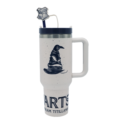 Hogwarts Crest Cup & Straw