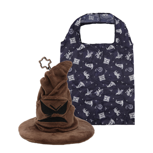 Hogwarts Crest Sorting Hat Charm Tote