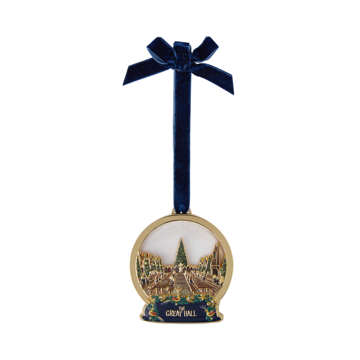 Hogwarts Great Hall Metal Snow Globe Ornament