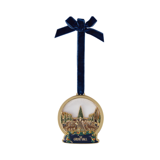 Hogwarts Great Hall Metal Snow Globe Ornament