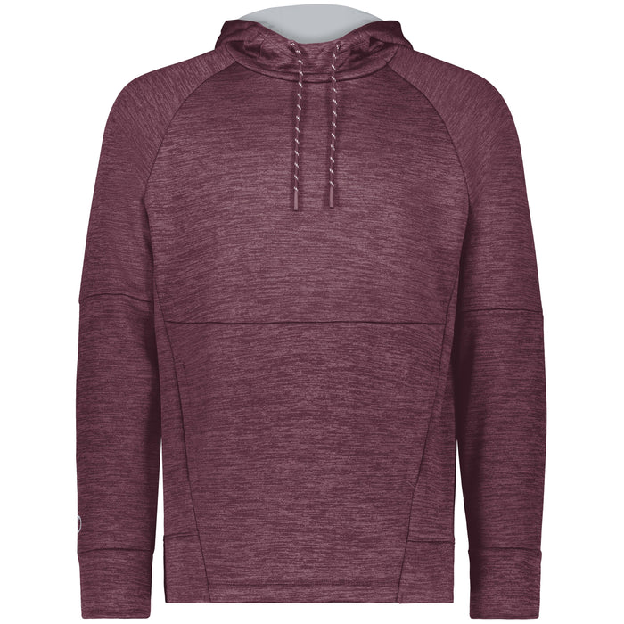 Maroon Heather/Silver / S