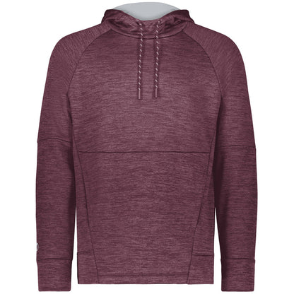 Maroon Heather/Silver / S