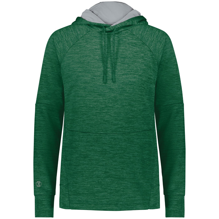 Dark Green Heather/Silver / S