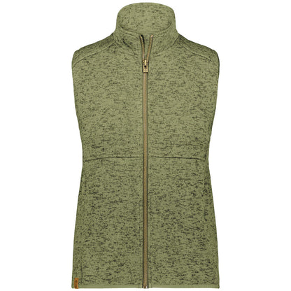 Holloway Women's Alpine Sweater Fleece Vest