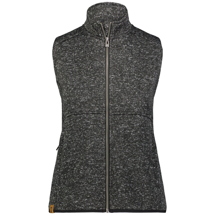 Holloway Women's Alpine Sweater Fleece Vest