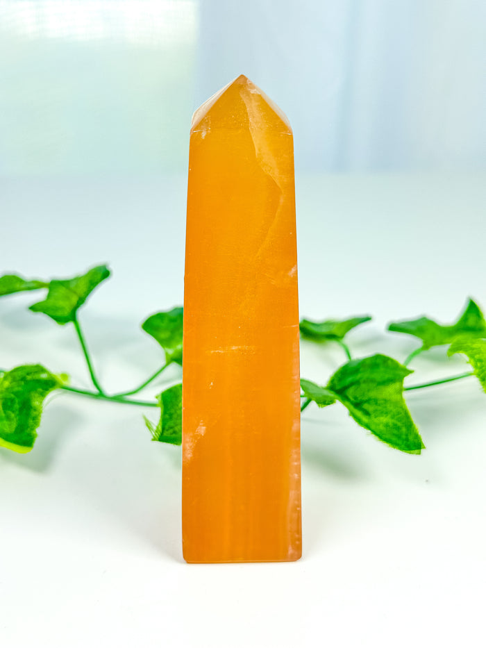 Honey Calcite Tower (HC29)
