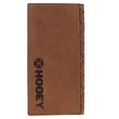 Hooey Classic "Monterey" Aztec Rodeo Wallet in Brown
