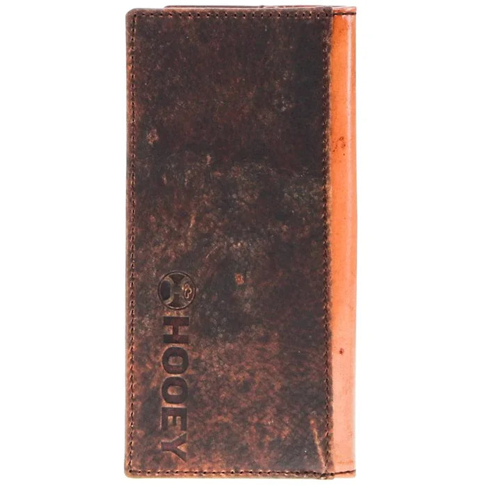 Hooey "Grayson" Rodeo Wallet in Brown and Tan