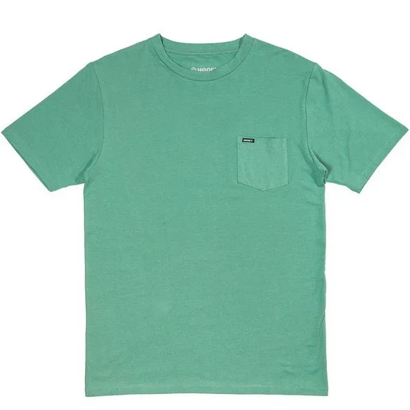 Hooey Men's San Jose Bamboo Pocket Tee in Teal