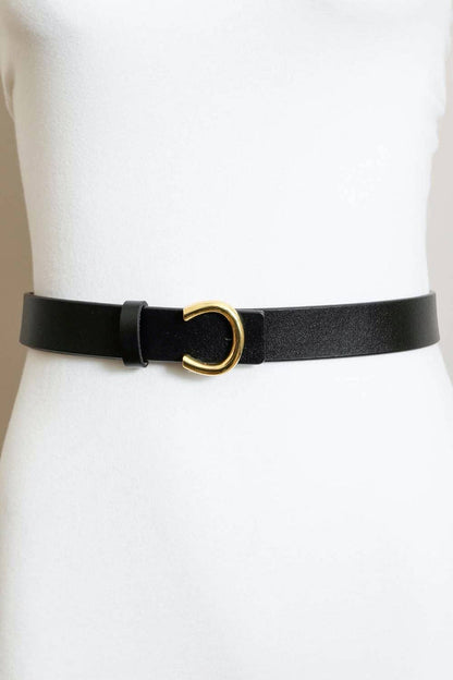 Horseshoe Belt Black
