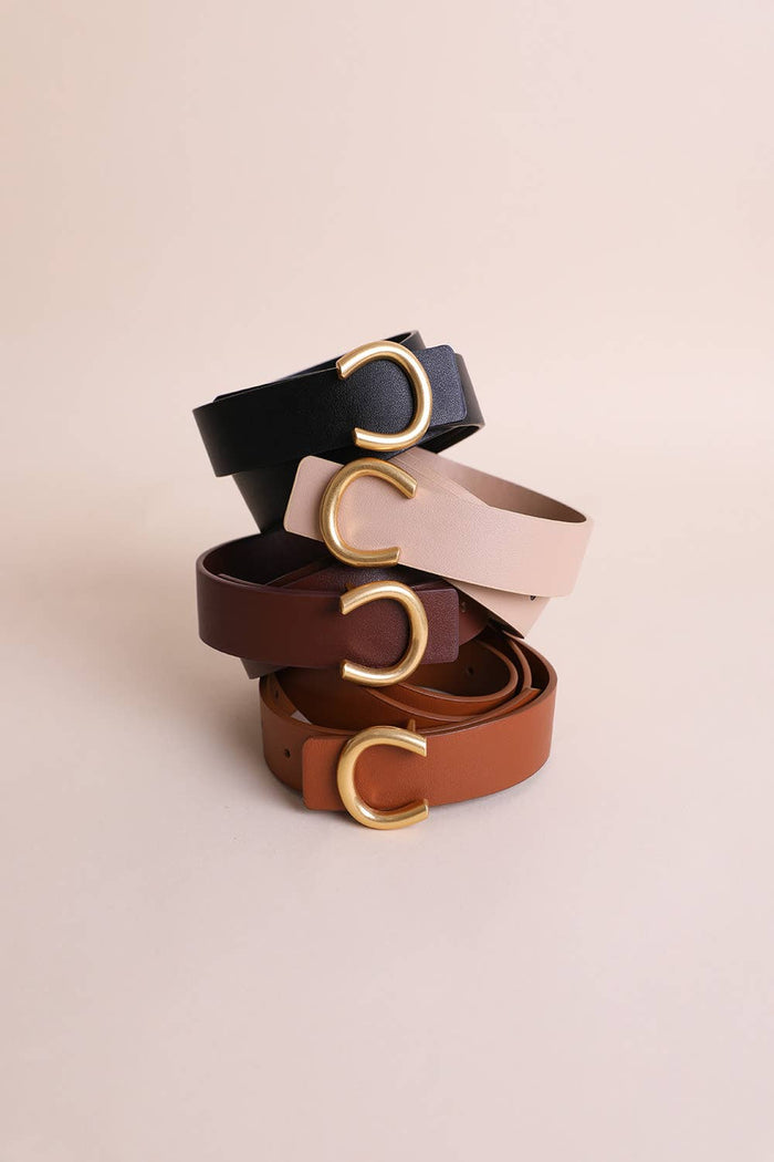 Horseshoe Belt Black