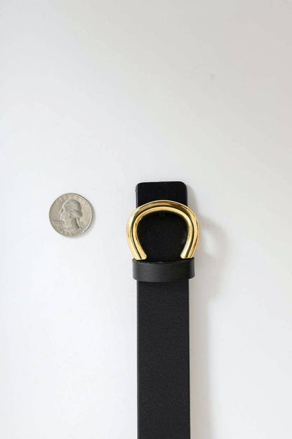 Horseshoe Belt Black
